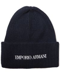 armani beanie mens