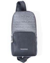 Valentino Dry Long Crossbody Bag - Black