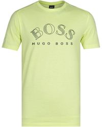hugo boss neon t shirt Cheaper Than 