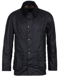 Barbour Ashby Wax Jacket - Blue