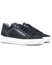 android homme black trainers