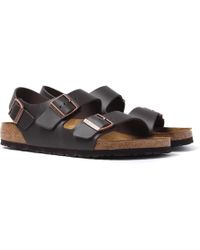 mens birkenstock sandals with back strap