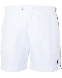 white ralph lauren swim shorts
