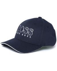 white hugo boss hat