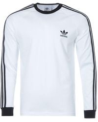adidas Originals Classics 3-stripes Long Sleeve T-shirt - White