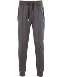 grey and blue hugo boss tracksuit