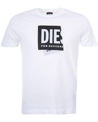 DIESEL T-diegos Lab T-shirt - White