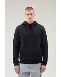 Woolrich - Us Trails Pure Cotton Hoodie - Lyst