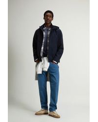 Woolrich - Pacific-Jack Van Tweelaagse Stof Blauw Grootte - Lyst
