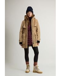 Woolrich - Damen 3-In-1-Parka Aus Dreilagigem Cord Größe - Lyst