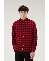 Woolrich - Traditional Flannel Check Shirt - Lyst