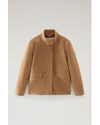 Woolrich - Kuna Jacket In Wool And Cashmere Blend - Lyst