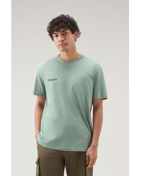 Woolrich - Safari T-shirt In Pure Cotton - Lyst