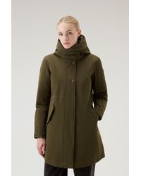 Woolrich - 3-in-1 Military Parka In Ramar Cloth With Detachable Quilted Jacket - Lyst