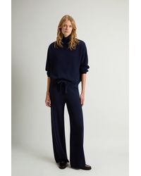 Woolrich - Pantalones De Mezcla De Lana Y Cachemira Para Mujer Talla - Lyst
