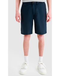 Woolrich Brook Line Shorts - Blue