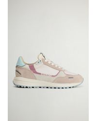Woolrich - Damen Retro Sneakers Aus Nylon Mit Besätzen Aus Leder Und Wildleder Größe - Lyst