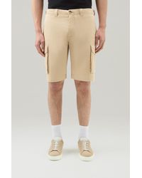 Woolrich - Garment-dyed Cargo Shorts - Lyst