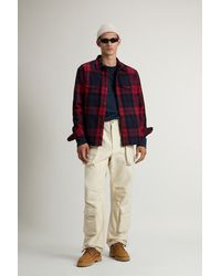 Woolrich - Oxbow Plaid Flanel Overshirt - Lyst
