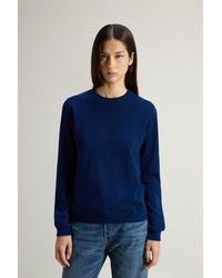 Woolrich - Pure Cashmere Sweater With Boat Neck - Lyst