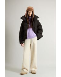 Woolrich - Donsjack Van Windstopper Gore-Tex Zwart Grootte - Lyst