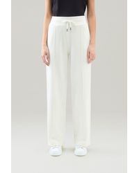 Woolrich - Sweatpants In Pure Cotton - Lyst