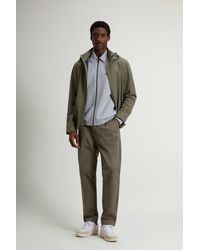 Woolrich - Pacific-Jack Van Tweelaagse Stof Groen Grootte - Lyst
