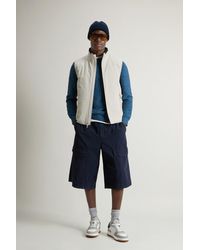 Woolrich - Herren Sailing Steppweste Aus Zweilagigem Stoff Größe - Lyst
