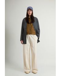 Woolrich - 3-In-1-Parka Van Light Stretch-Stof Groen Grootte - Lyst