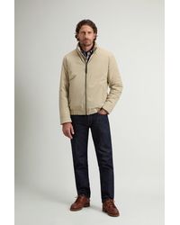 Woolrich - Gewatteerde Cloud-Bomber Grootte - Lyst