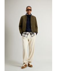 Woolrich - Bomberjack Grace Van Peached Poly Groen Grootte - Lyst