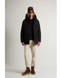 Woolrich - Arctic Parka Evolution Van Ramar Cloth Zwart Grootte - Lyst