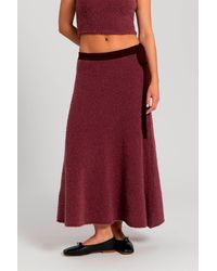 Woolrich - Midi Skirt In Wool Blend Bouclé - Daniëlle Cathari / - Lyst