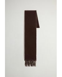 Woolrich - Sjaal Van Zuivere Wol Met Geruit Patroon Groen Grootte - Lyst