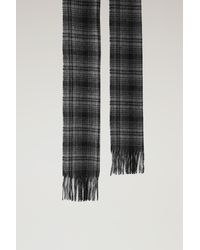 Heren Accessoires voor voor Sjaals en sjaaltjes voor Woolrich Kasjmier Sjaal in het Grijs voor heren