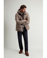 Woolrich - Cloud Parka De Microfibra Para Hombre Talla - Lyst