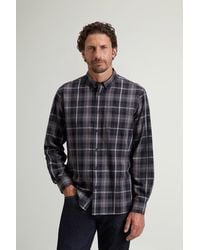 Woolrich - Uomo Camicia Button-Down A Quadri - Lyst