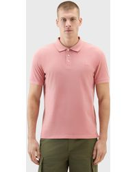 Woolrich - Garment-dyed Mackinack Polo In Stretch Cotton Piquet - Lyst