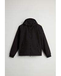 Woolrich - Jack Van Tech Softshell Zwart Grootte - Lyst