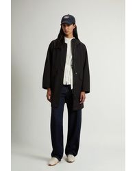 Woolrich - Waterdichte Parka Van Light Stretch Zwart Grootte - Lyst