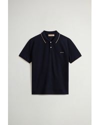 Woolrich - Polo Monterey De Piqué De Mezcla De Algodón Elástico Para Hombre Talla - Lyst