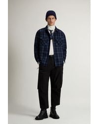Woolrich - Oxbow Plaid Flanel Overshirt - Lyst
