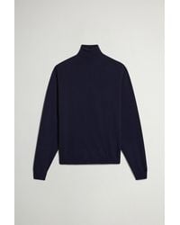Woolrich - Jersey De Cuello Alto De Pura Lana Virgen Para Hombre Talla - Lyst