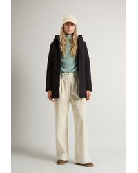 Woolrich - Firth Parka Van Tech Softshell Zwart Grootte - Lyst