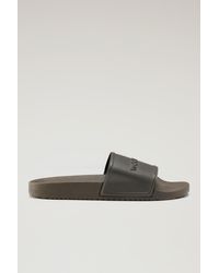Woolrich - Rubber Slide Sandals - Lyst