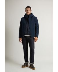 Woolrich - Herren Crestmont 3-In-1 Jacke Blau Größe - Lyst