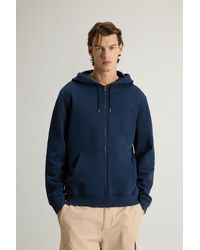 Woolrich - Uomo Felpa Con Cappuccio - Lyst