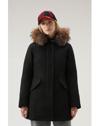 Woolrich - Arctic Parka In Urban Touch With Detachable Fur - Lyst