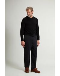 Woolrich - Pantalones Cargo De Mezcla De Algodón Afelpado Para Hombre Talla - Lyst