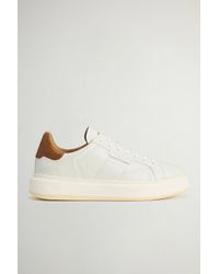Woolrich - Herren Arrow Sneakers Aus Kalbsleder Weiß Größe - Lyst